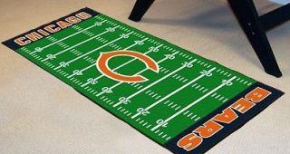   Bears Soldier Field NFC NFL Football Team Game Area Rug Floor Mat