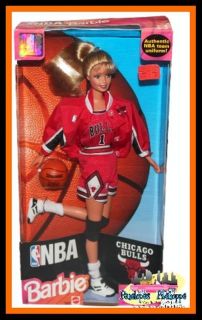 chicago bulls barbie in Athlete Barbie