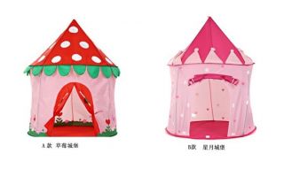 NEW Play Tents toys kids play house outdoor indoor tent pink 
