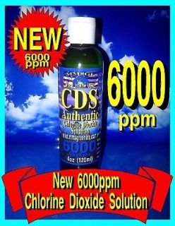 CDS Authentic 6000 ppm , the new chlorine dioxide solution, stronger 