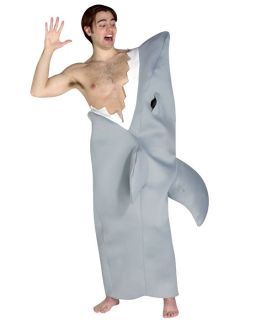 Adult Shark Attack Fancy Dress Jaws Costume STD