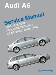 Audi A6 Service Manual 1998, 1999, 2000, 2001, 2002, 2003, 2004 
