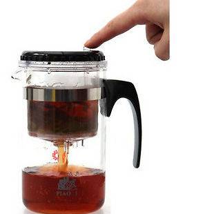 18oz heat resistance Glass teapot,with filter, BP01