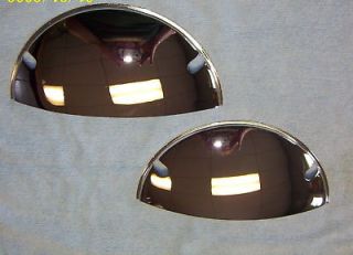Half moon Head light Shields covers Chrome (Fits 1953 Oldsmobile)
