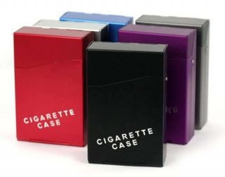 Travel Aluminum Ejection Cigarette Case box Pocket Case