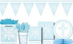 Blue/Boys Christening/Co​mmunion Party ALL Items Here
