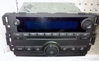 08 BUICK LUCERNE AM/FM RADIO CD STEREO AUDIO PLAYER P/N 25887589 (Fits 