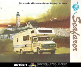 1977 Winnebago Itasca Seafarer Motorhome RV Brochure