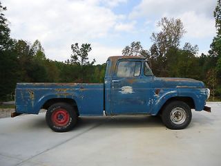 Ford : Other Pickups F100 1958 FORD F 100 SHORTBED PICKUP V8 3 SPEED 