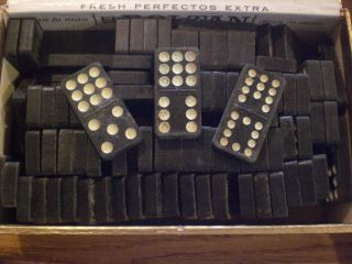 Vintage Eagle Magna Dominoes,,,The Embossing Co. Albany N.Y.,,,L@@K