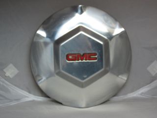 GMC ENVOY WHEEL CENTER CAP POLISHED 17 (1) 02 07 GM#9593396 FREE 