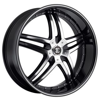   NO17 Black Diamond Wheels Rims 5x4.5 CR V Element Tiburon Genesis