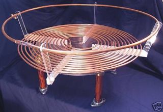 Tesla Coil Lexan Circle Base for Primary & Secondary