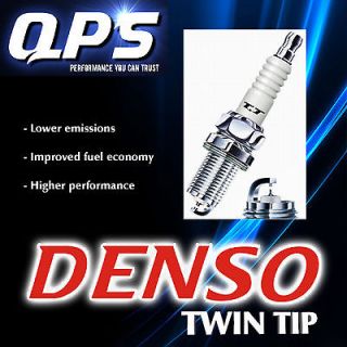 Denso Twin Tip Spark Plug/s for Toyota Starlet 1.3 (1) (KP60,61,KP6 