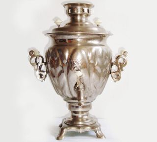  Samovar TULA Urn Tea * 2 liters ,Antique Russian Soviet samowar