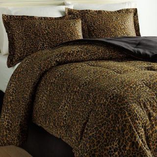 The Wild Life Collection Leopard King Comforter Set