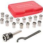  COLLET TOOL SET FOR MILLING MACHINE TOOL R 8 METAL LATHE TOOLING