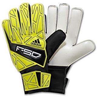 adidas F50 Training Pro Soccer Goalkeeper Gloves Brand New Yellow 