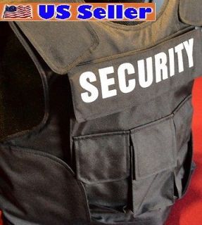 Police Tactical Body Armor Bullet Proof Vest 3A SIZE Medium NEW