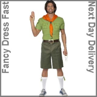   Boy Scout Cub Master Dib Dib Dib Fancy Dress Adventure Costume (Med