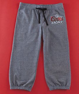   Coors Light Beer Logo Lounge Pants Medium 10/12 Gym Active Wear Pants