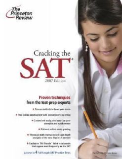 The Princeton Review Cracking the SAT by John Katzman, Adam Robinson 