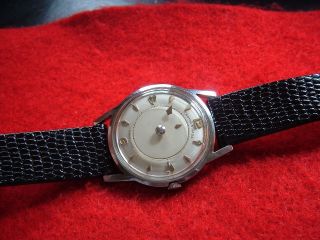 Croton Nivada Grenchen Mystery Dial Watch Super Condition