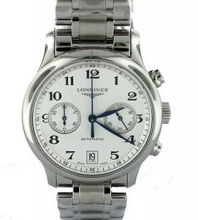 NEW Authetic Longines Master Collection Chrono Automatic Watch L2.629 