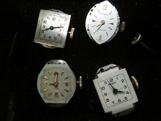 collection of watch movement fine brands elgin movado bulova doxa 