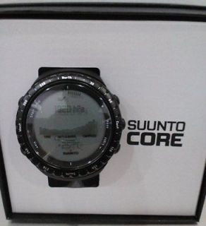 New Suunto SS014809000 Core Regular Black Watch In Original Box