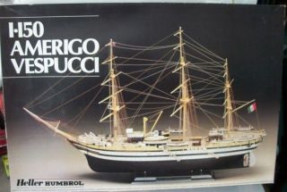 Heller Humbrol Amerigo Vespucci Italian Sailing Ship 1150 MIB