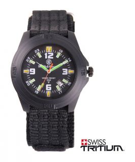 Smith & Wesson Soldier Watch Tritium Nylon Strap Military Special 
