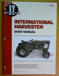 New International Harvester IH Service Manual Cub 184 & 185 Lo Boy #IH 
