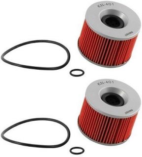 Powersports Oil Filters (Pack of 2) 1979 1982 Honda CBX / KN 401 