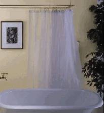 clawfoot tub shower curtain in Home Improvement