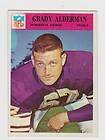 GRADY ALDERMAN 1966 Philadelphia Football # 106 Minnesota Vikings