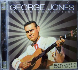   2CD GEORGE JONES COLLECTION 50 CLASSIC TRACKS COUNTRY + WESTERN GREAT