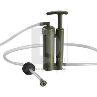   Soldier Portable Mini Ceramic Pump Backpacking Water Filter Purifier
