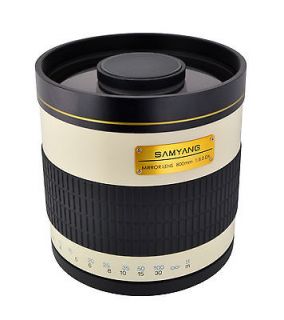 Samyang 800mm Mirror Lens for Nikon Digital SLR   New