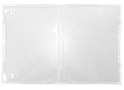 100 Clear Storage Cases 14mm for Rubber Stamps (No Hub)