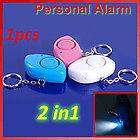 Personal Safety Alarm with Build in Spot Light & Key Chain
