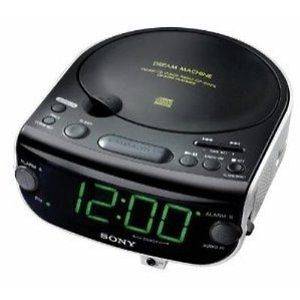 Sony AM/FM Stereo CD Clock Radio with Dual Alarm Fast Free Shipping 