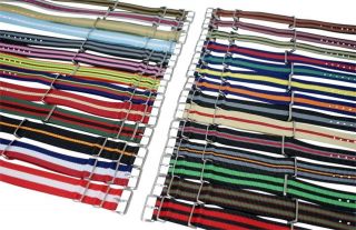 nylon watch bands in Wristwatch Bands
