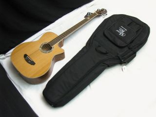 MICHAEL KELLY Club Custom 5 string acoustic BASS guitar w/BAG Solid 