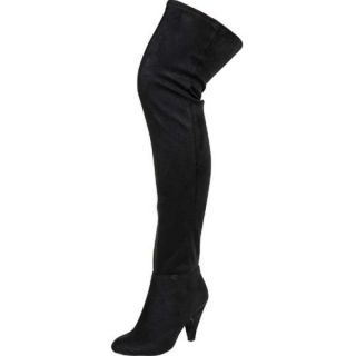   Knee Thigh High Kitten Thick Heel Boot Lady Clubbing Dress Work Shoes