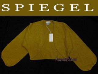 SPIEGEL Clothing Clothes Silk Angora Cashmere Shrug Bolero Cardigan 