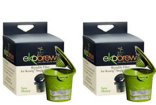  Ekobrew Reusable Refillable Coffee Filters K Cup for Kuerig Keurig