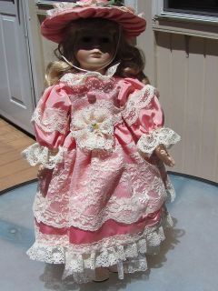   PORCELAIN DOLL from THE ANGELINA VISCONTI COLLECTION   FREE SHIPPING
