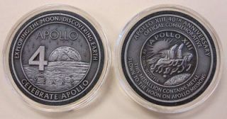 Apollo 13 Coin Flown To Moon 40th Commemorative Collector Medallion 