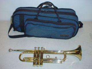 Buescher Aristocrat Trumpet w/ Pro Tec Bag & Mouthpiece